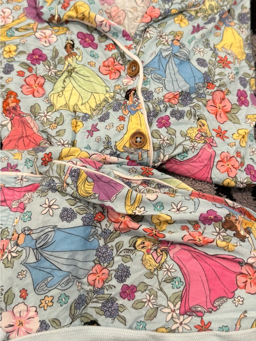 Posh Peanut OG Princess pajama set - Picture 5 of 5